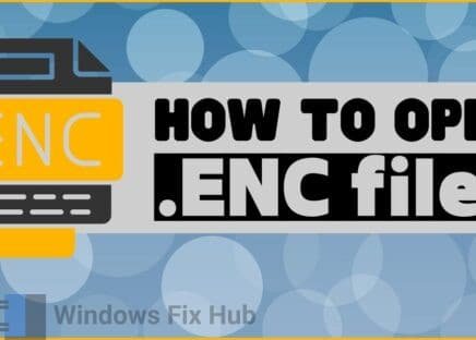How to open .enc files