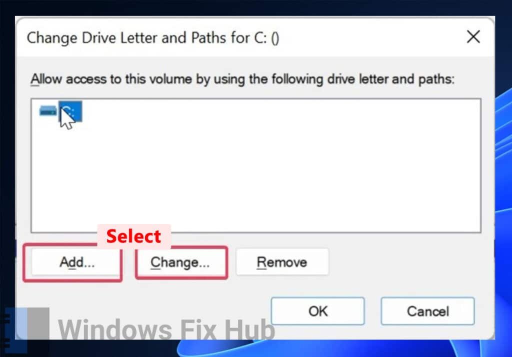 Add or Change drive a Different Drive Letter