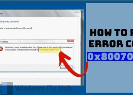 How to Fix the Error Code 0x8007025D