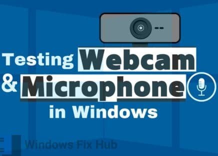 How to Test Webcam and Microphone
