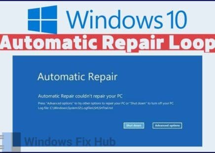 Windows 10 “Automatic Repair Loop