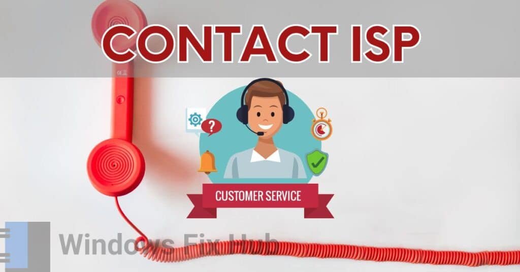Contact ISP