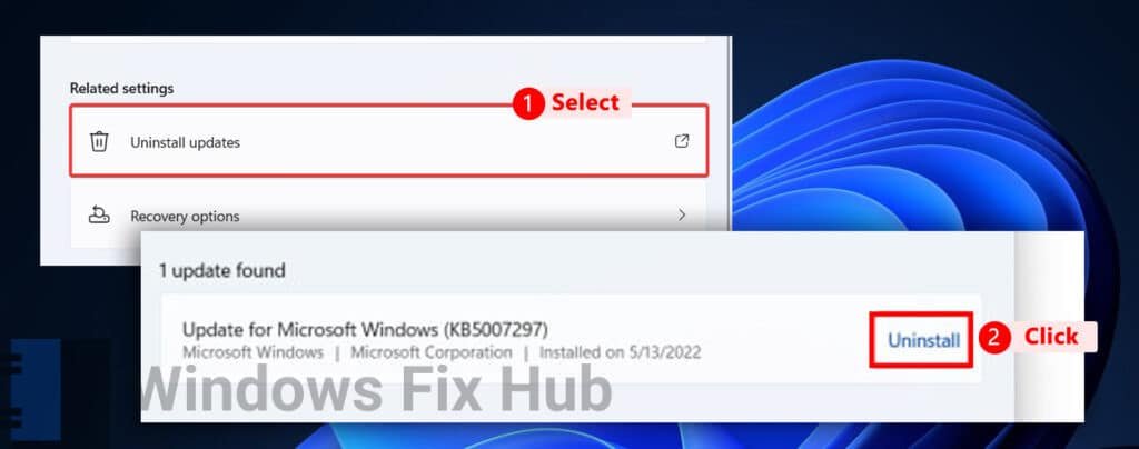 Uninstall Windows 24H2 Update