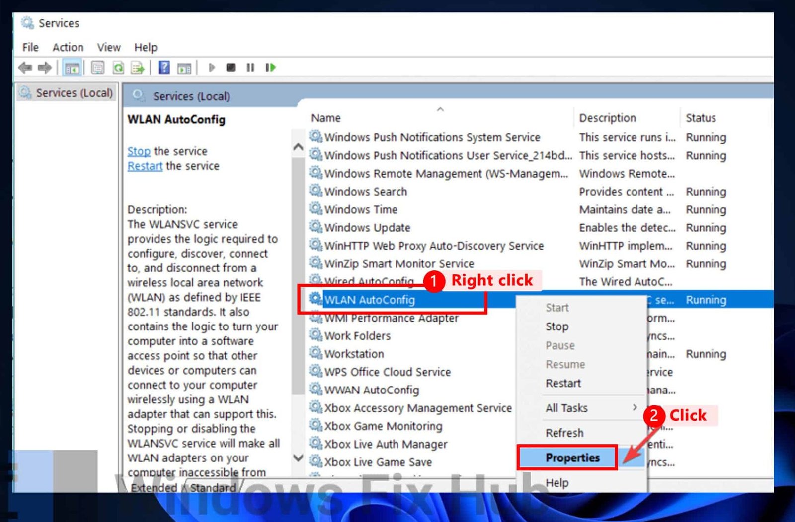 Wlan Autoconfig Properties