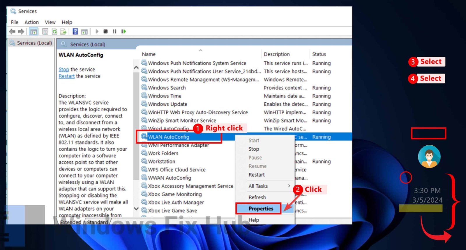 Wlan Autoconfig Properties