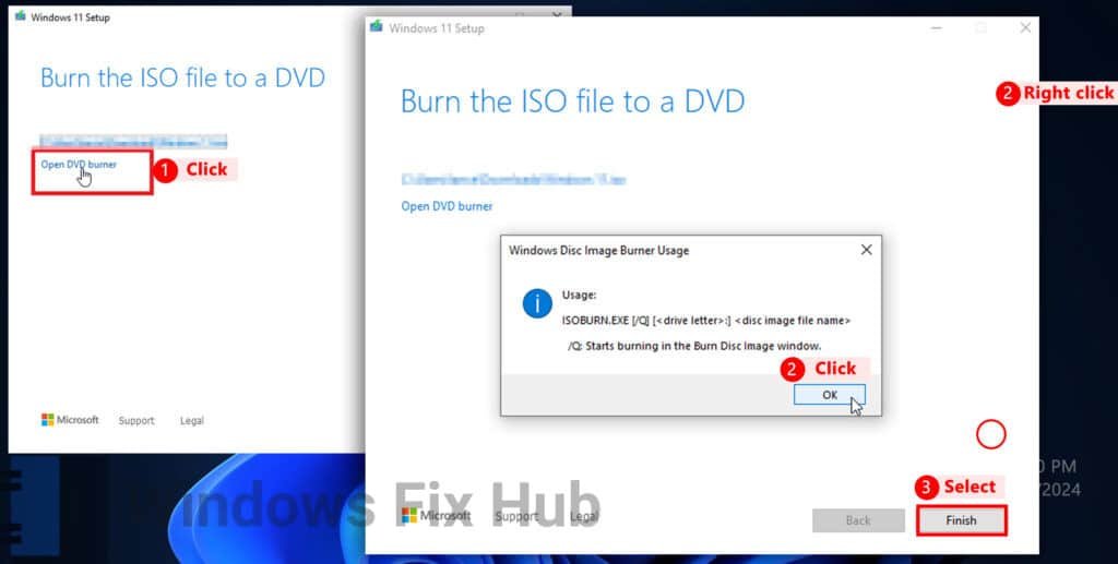 Burn ISO to a DVD