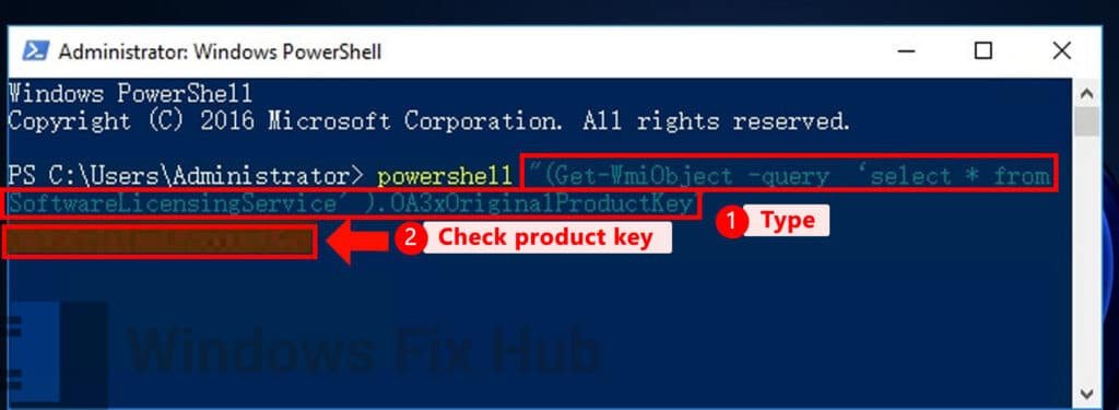 Check Product Key using PowerShell