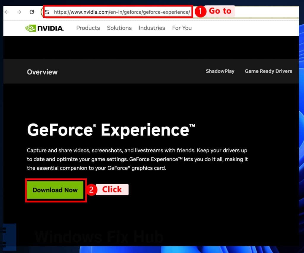 Download Geforce Experience