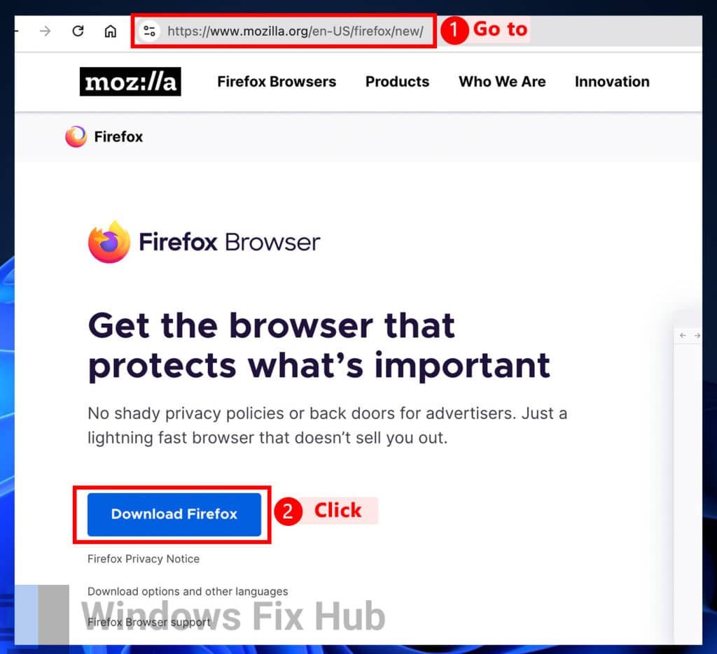 Download Firefox