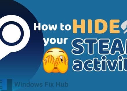 How to Hide Your Steam Activity