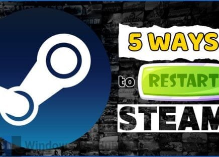 How to Restart Steam