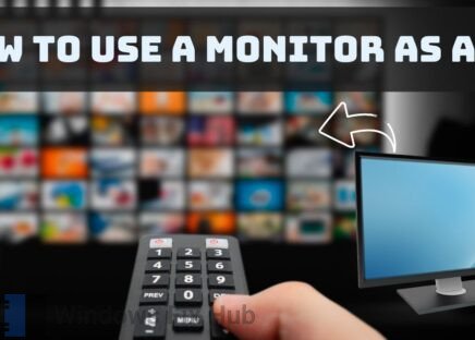 How to Use a Monitor as a TV