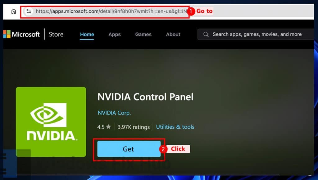 Download NVidia Control Panel