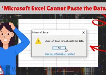 How to Fix the 'Microsoft Excel Cannot Paste the Data' Error